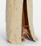 Clio Peppiatt Pamela embellished gown