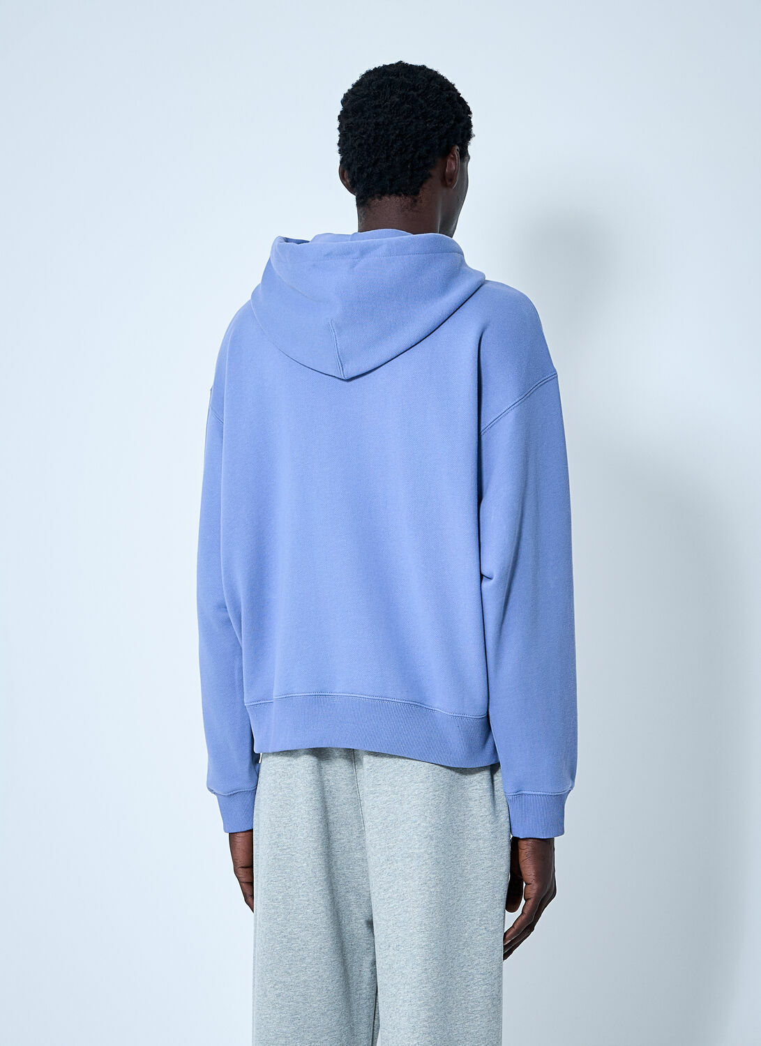 Awake NY Logo Motif Hooded Sweatshirt