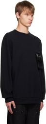 UNDERCOVER Black Pocket Sweatshirt