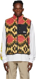 Stüssy Multicolor Filmore Fleece Vest