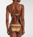 Isabel Marant Flaviana printed bikini bottoms