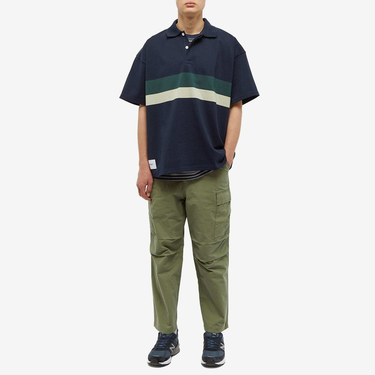 WTAPS Men's 20 Nylon Cargo Pants in Olive Drab