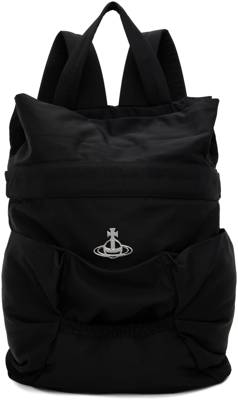 Women's Vivienne Westwood Black Hilda Recycled Nylon Bum Bag – ODs