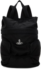 Vivienne Westwood Black Large Tex Backpack