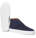 Mr P. - Larry Suede Desert Boots - Blue