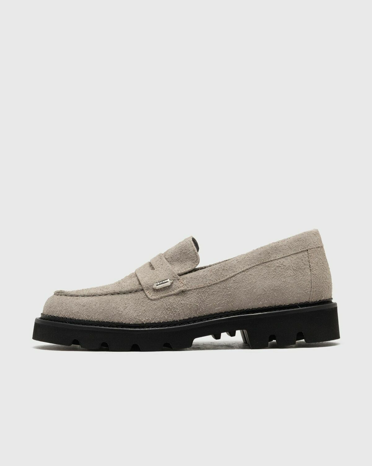 Collegium PILLAR LUG PENNY Grey Mens Casual Shoe
