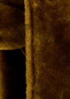 Nour Hammour Shearling Sash Belt - Brown - One Size