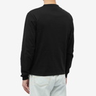 Palm Angels Men's Sartorial Tape Long Sleeve T-Shirt in Black