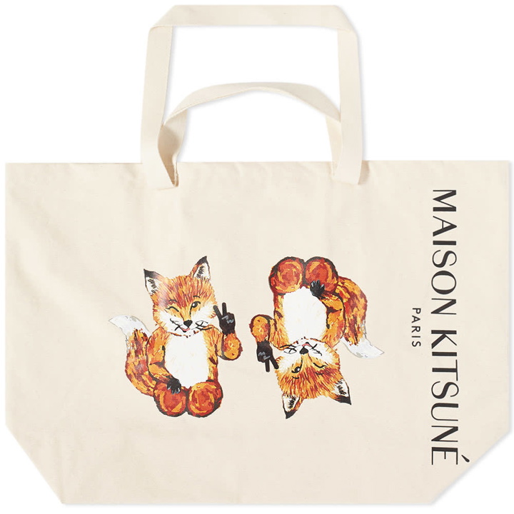 Photo: Maison Kitsuné All Right Fox XXL Tote Bag