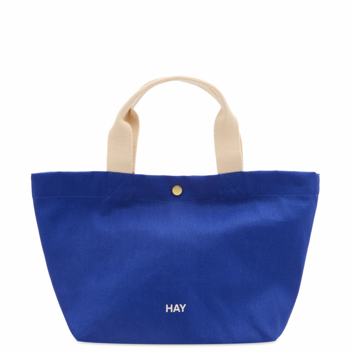Photo: HAY Everyday Tote Bag - Mini in Electric Blue 