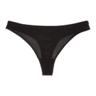 Land of Women Black Mesh Thong