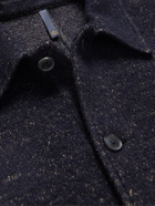 Incotex - Virgin Wool-Blend Tweed Chore Jacket - Blue