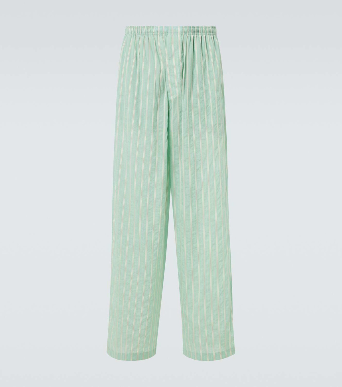 Balenciaga Striped mid-rise pajama pants