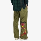 Maharishi Men's Tour Dragon Map Loose Snopants in Olive