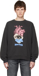 Undercoverism Black Crewneck Sweatshirt