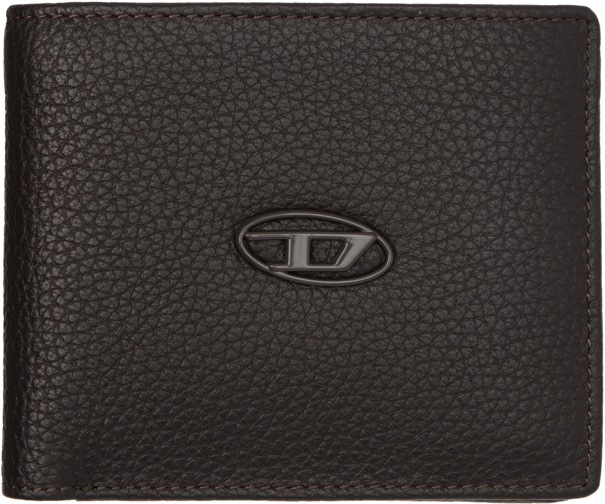 Diesel Black Holi-D Bi Fold Coin S 3d Wallet Diesel