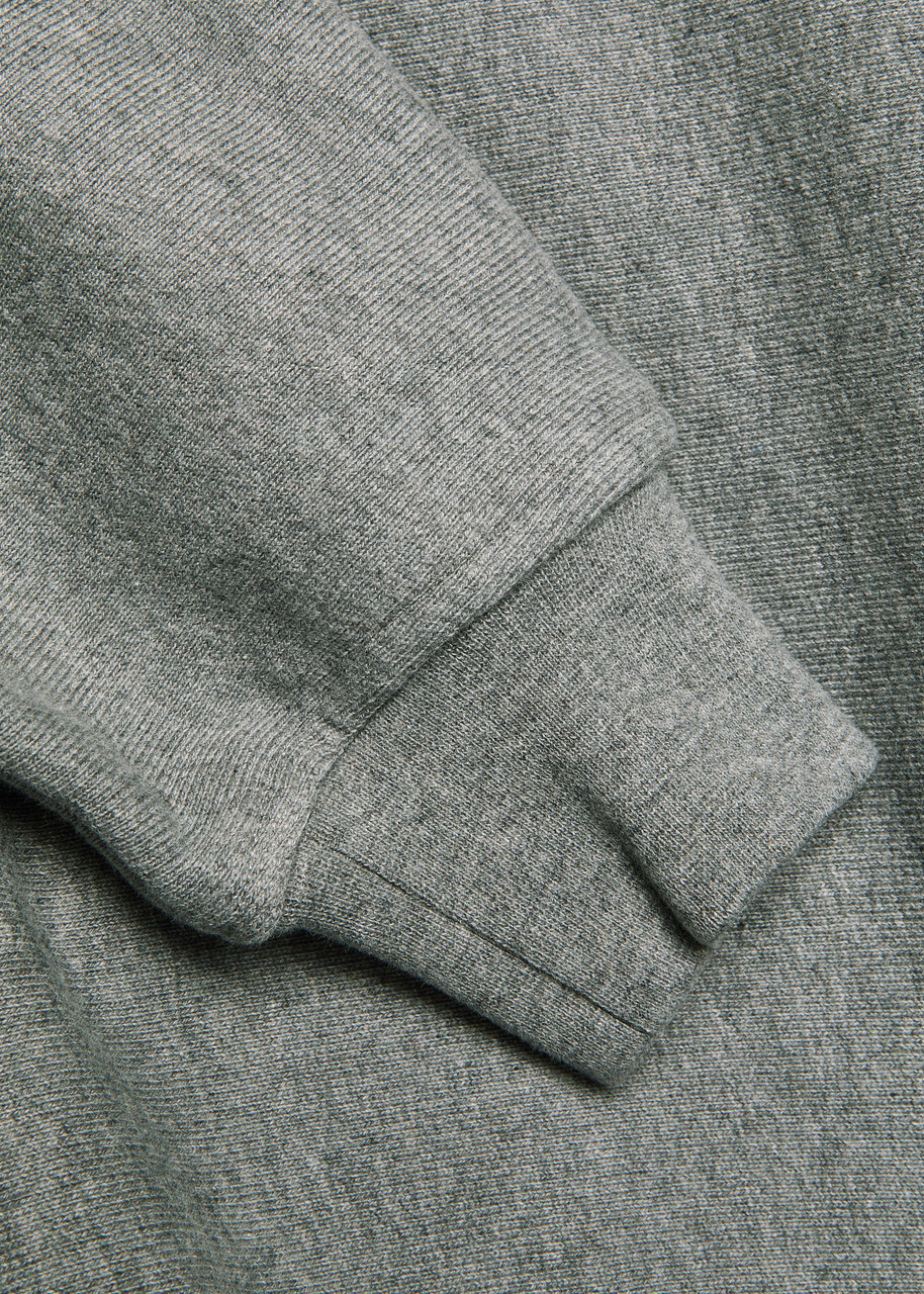 Agolde Kit Cotton Sweatshirt Grey