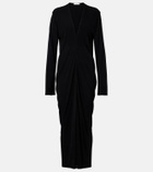 The Row Cassin draped maxi dress