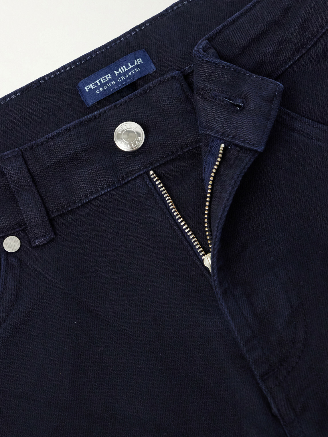 Peter Millar - Fairfield Straight-Leg Garment-Dyed Jeans - Blue