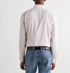 Gucci - Slim-Fit Striped Embroidered Cotton Shirt - Multi