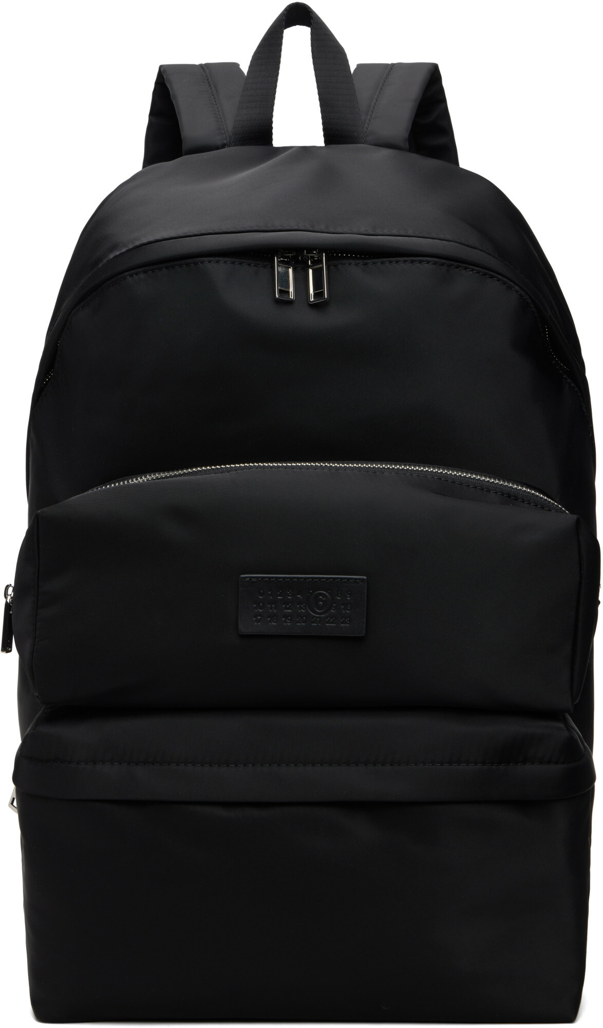 MM6 Maison Margiela Black Numeric Backpack