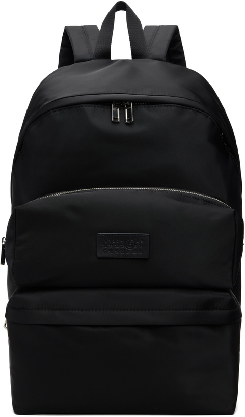 Photo: MM6 Maison Margiela Black Numeric Backpack