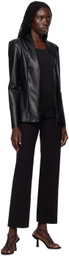 Wolford Black Jenna Faux-Leather Jacket