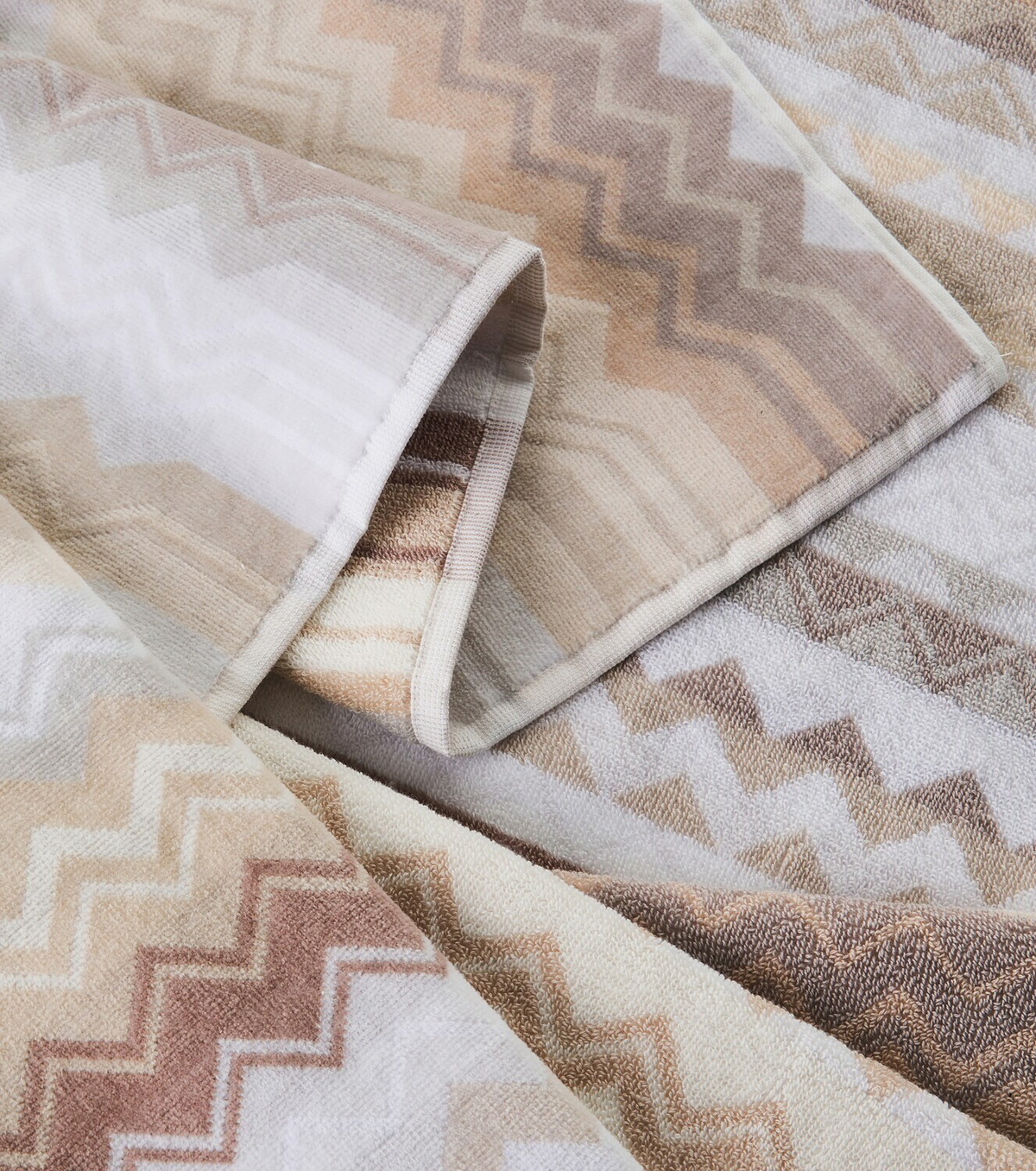 Missoni Giacomo Zigzag set of 5 cotton terry towels