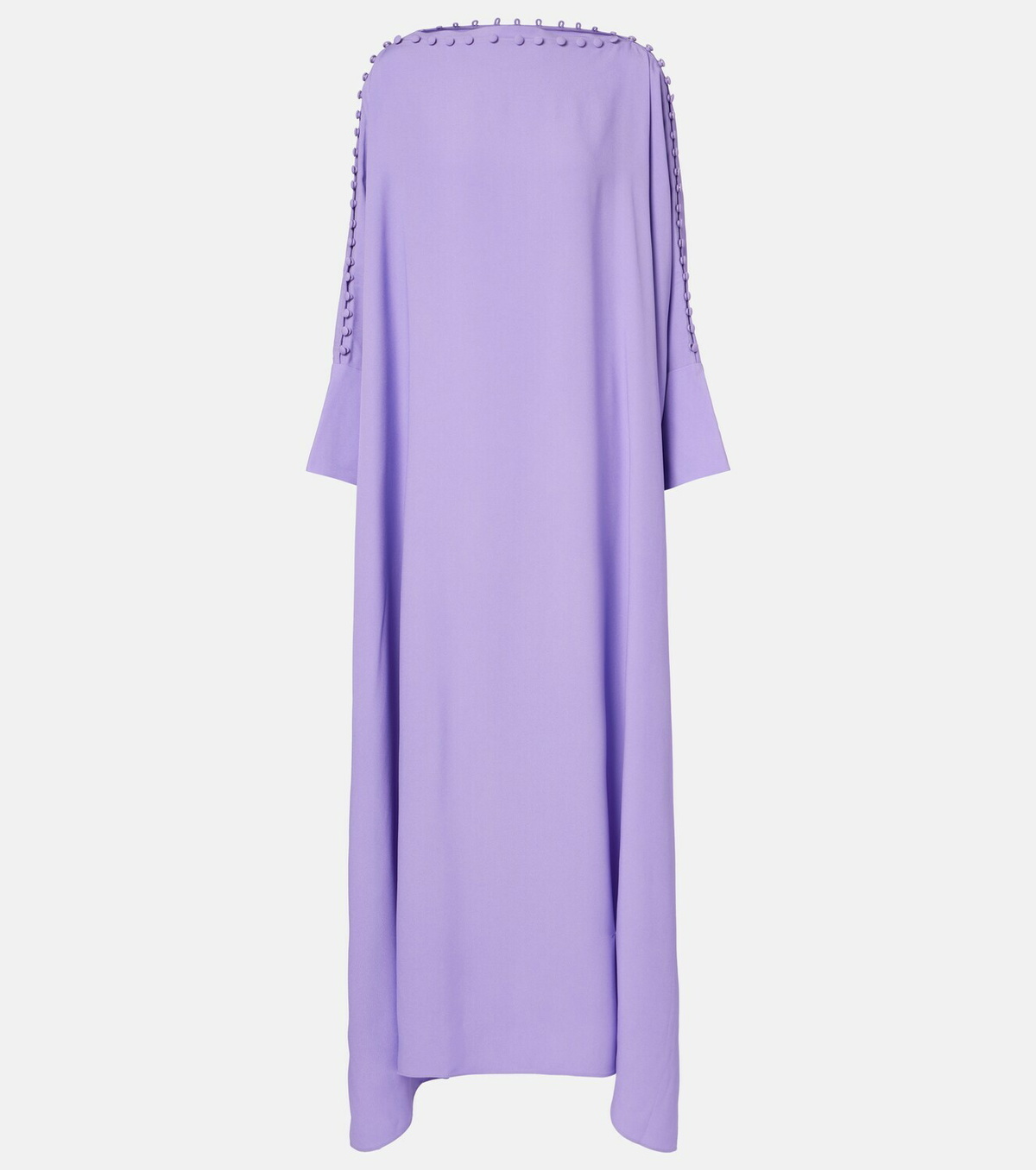 Taller Marmo Mila off-shoulder crêpe cady kaftan