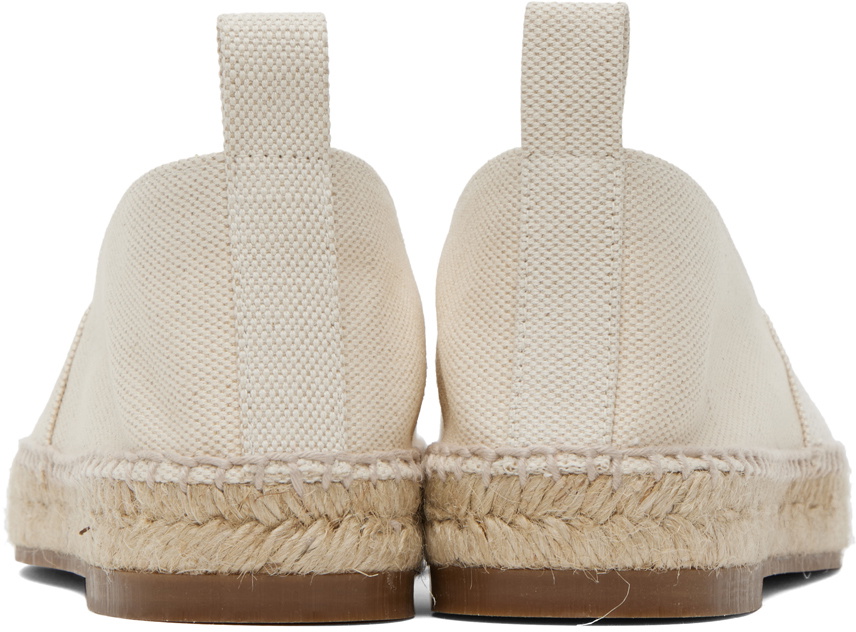 Maison Kitsuné Off-White Olympia Le-Tan Crest Espadrilles Maison