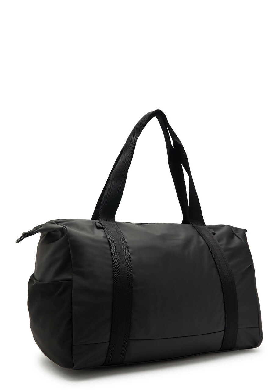 Boss Stenson Logo Coated Faux Leather Holdall - Black - One Size