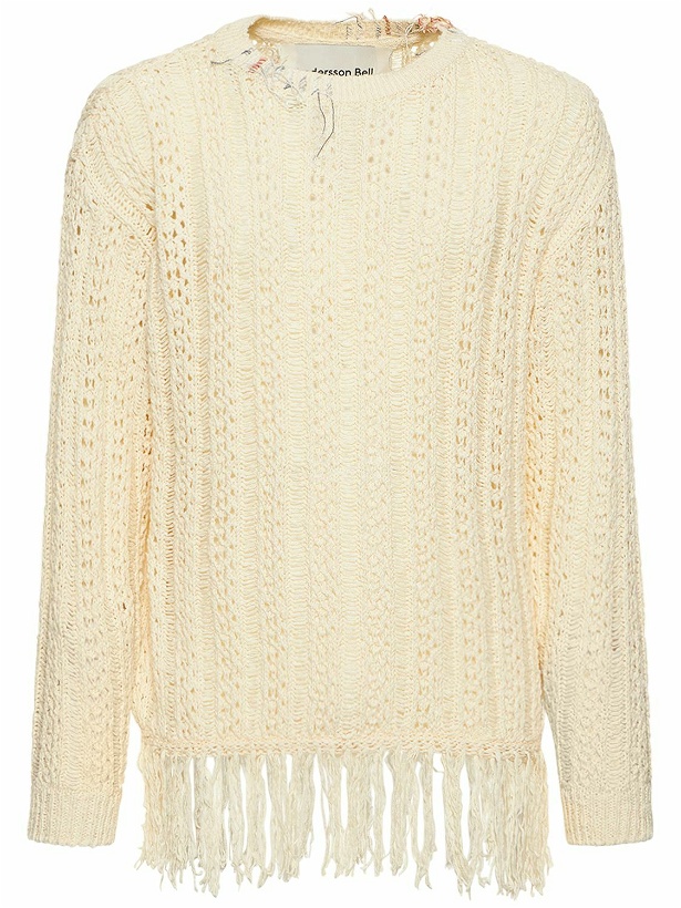 Photo: ANDERSSON BELL - Cable Knit Cotton Sweater