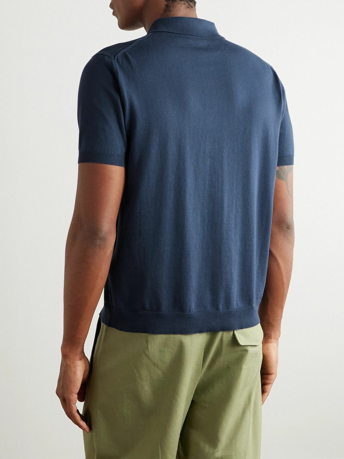 Baracuta - Horatio Striped Cotton Shirt - Blue