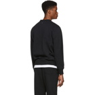 rag and bone Black Upside Down Logo Sweatshirt