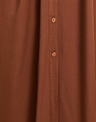 Manila Grace Womens Maxi dress in Brown