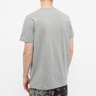 Moncler Men's Multi Logo T-Shirt in Grey Marl