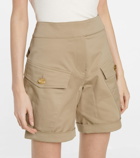 Alexandre Vauthier - High-rise stretch-cotton shorts