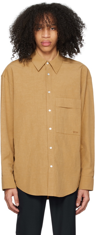 Photo: Wooyoungmi Brown Button-Down Shirt