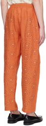 HARAGO Orange Kutch Trousers