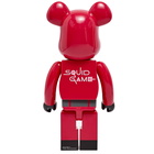 Medicom Be@rbrick Squid Game Guard △ in 1000%/Red