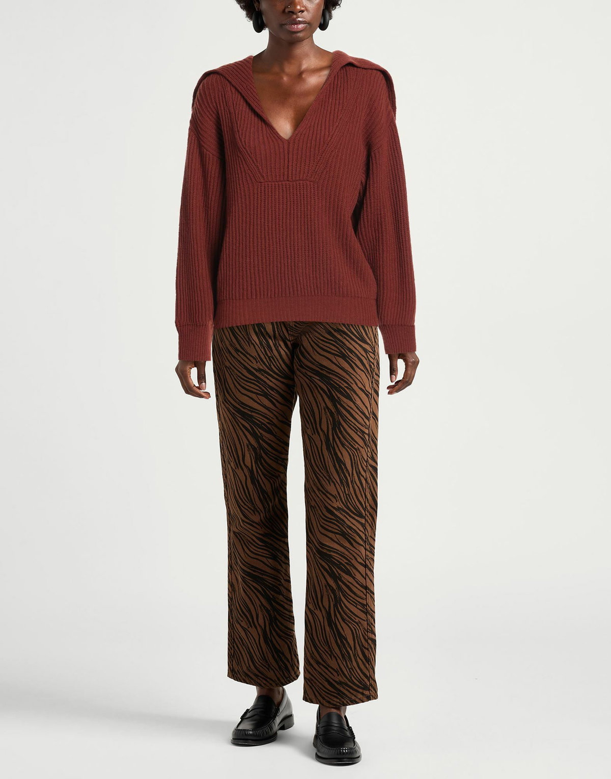 Nude Womens Sweater in Brown