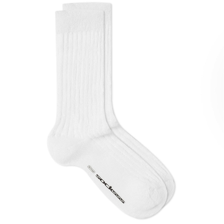 Photo: Socksss Snow Socks in White