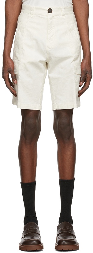 Photo: Winnie New York Off-White Cotton Shorts