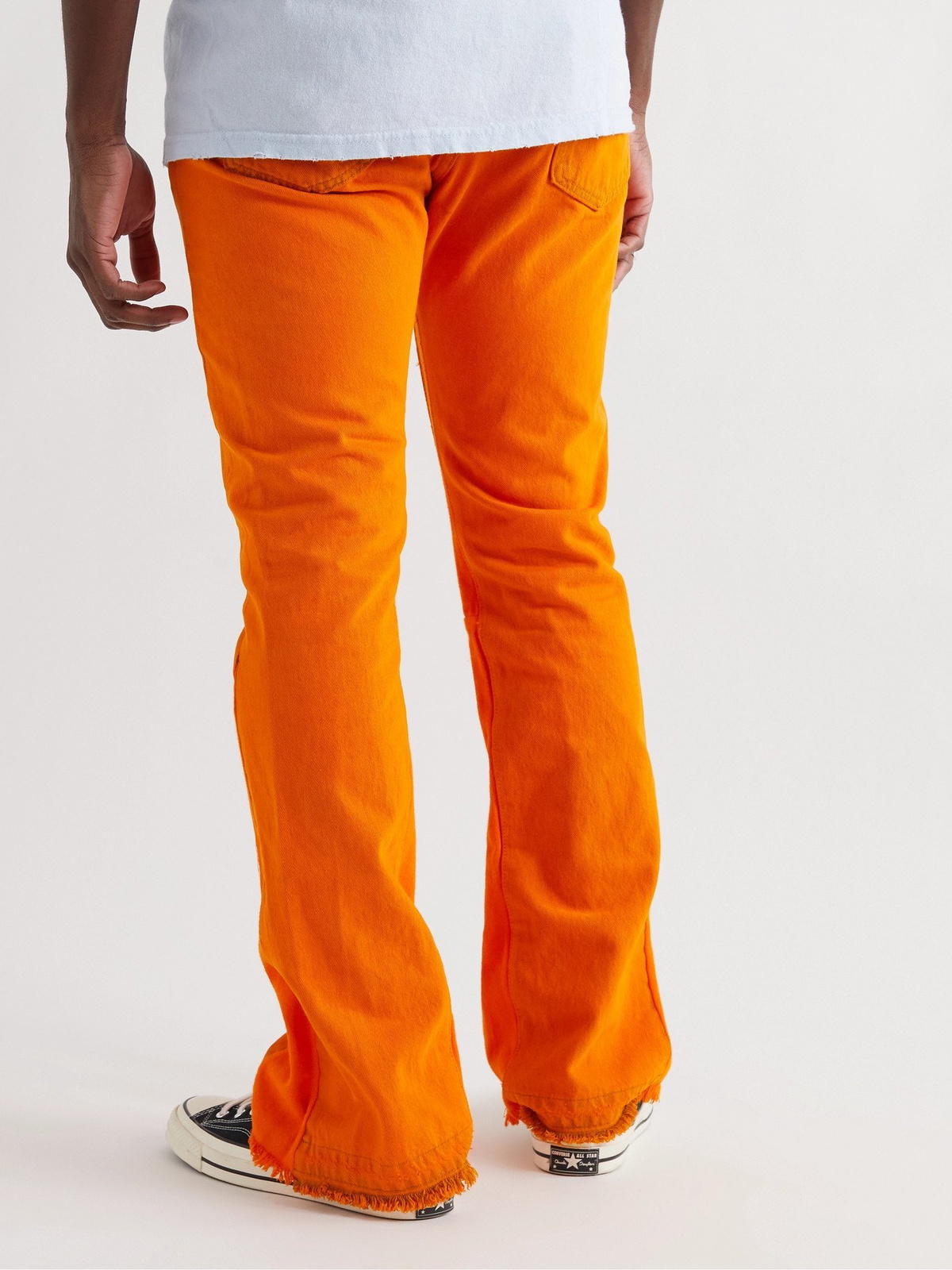 Orange best sale denim jeans