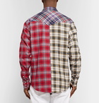 Isabel Marant - Billy Checked Brushed Cotton-Flannel Western Shirt - Men - Multi