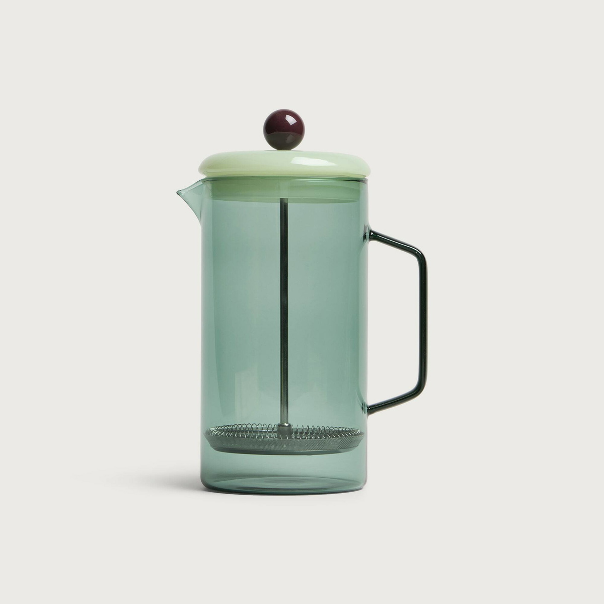 HAY French Press Brewer in Aqua