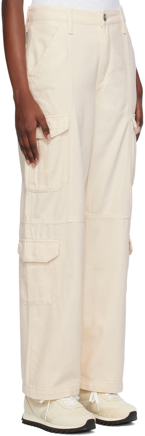 Rag Off White rag & bone Off-White Cailyn Denim Cargo Pants Rag and Bone