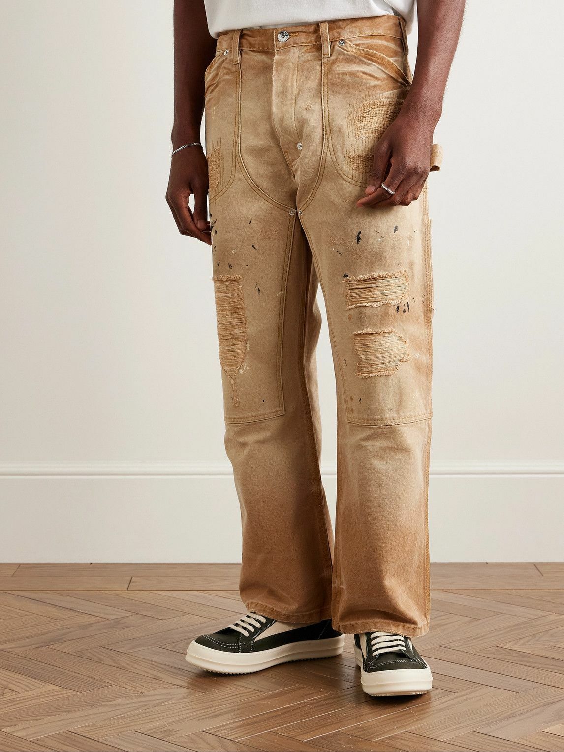 Gallery Dept. - Branko Carpenter Straight-Leg Distressed Jeans