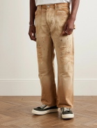 Gallery Dept. - Branko Carpenter Straight-Leg Distressed Jeans - Neutrals