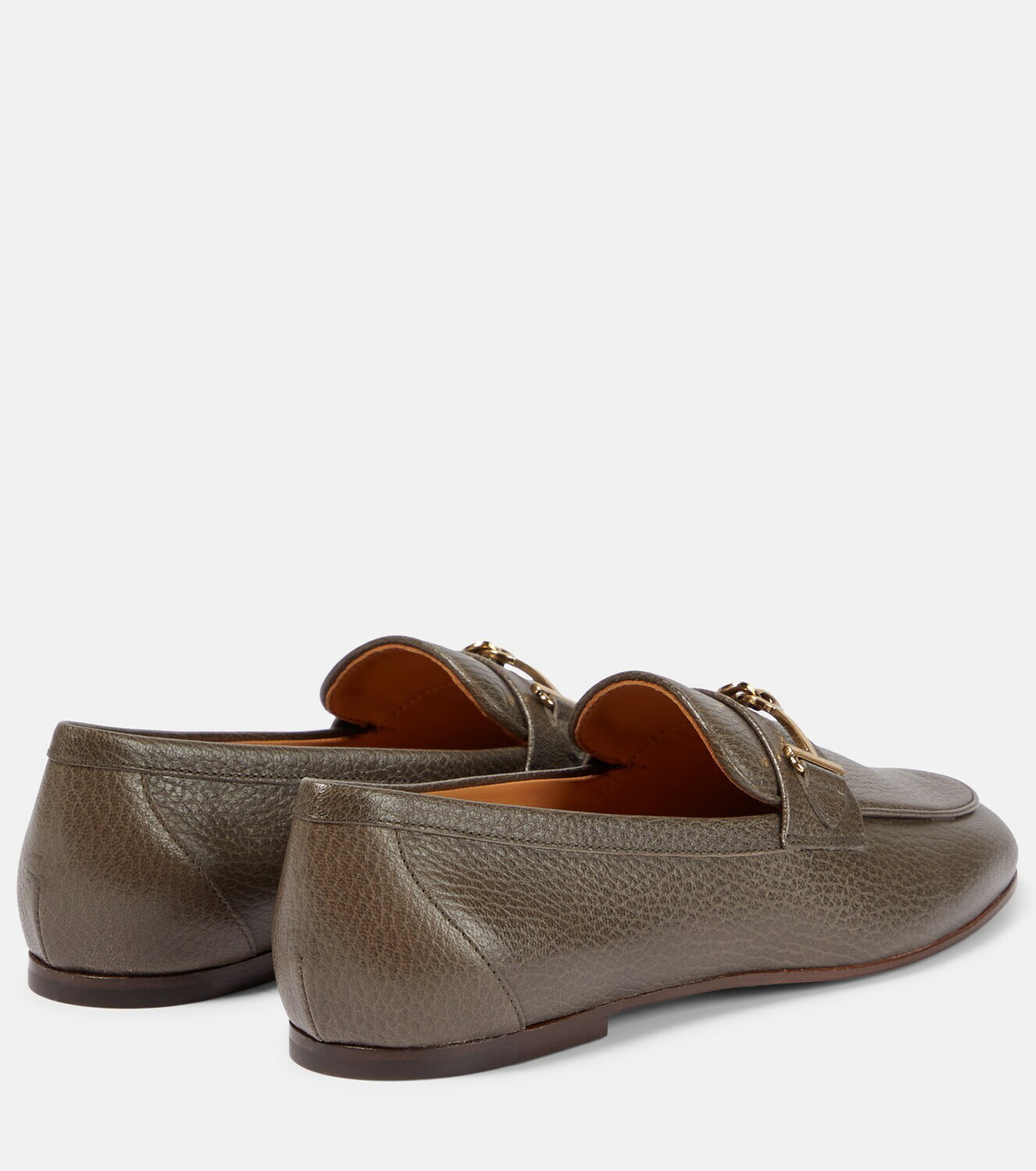 tod's leather loafers womens